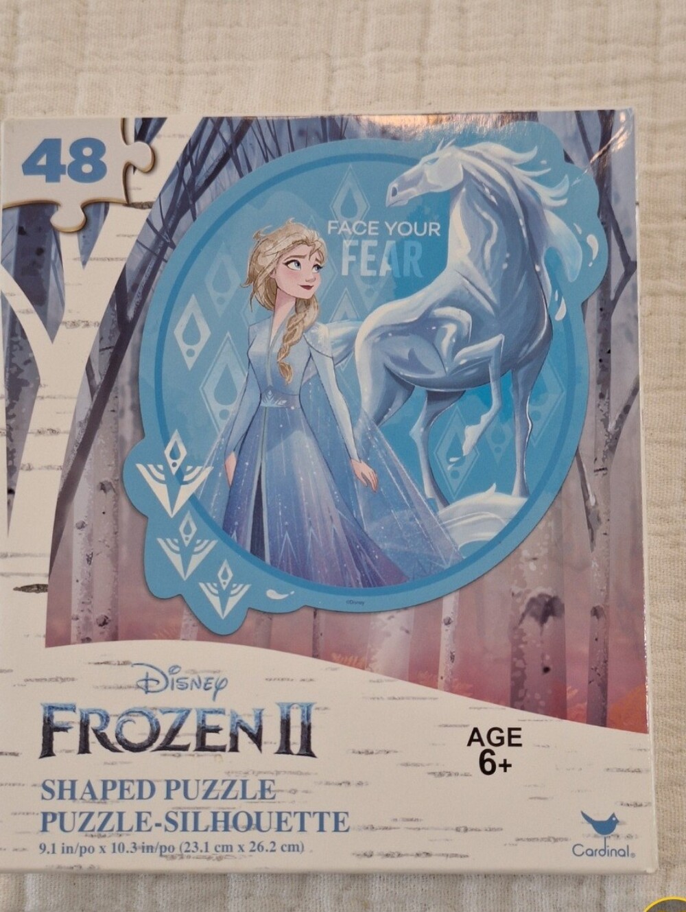 Disney Frozen II Elsa & Nokk Puzzle - Blue 48 Pieces (Age 6+)